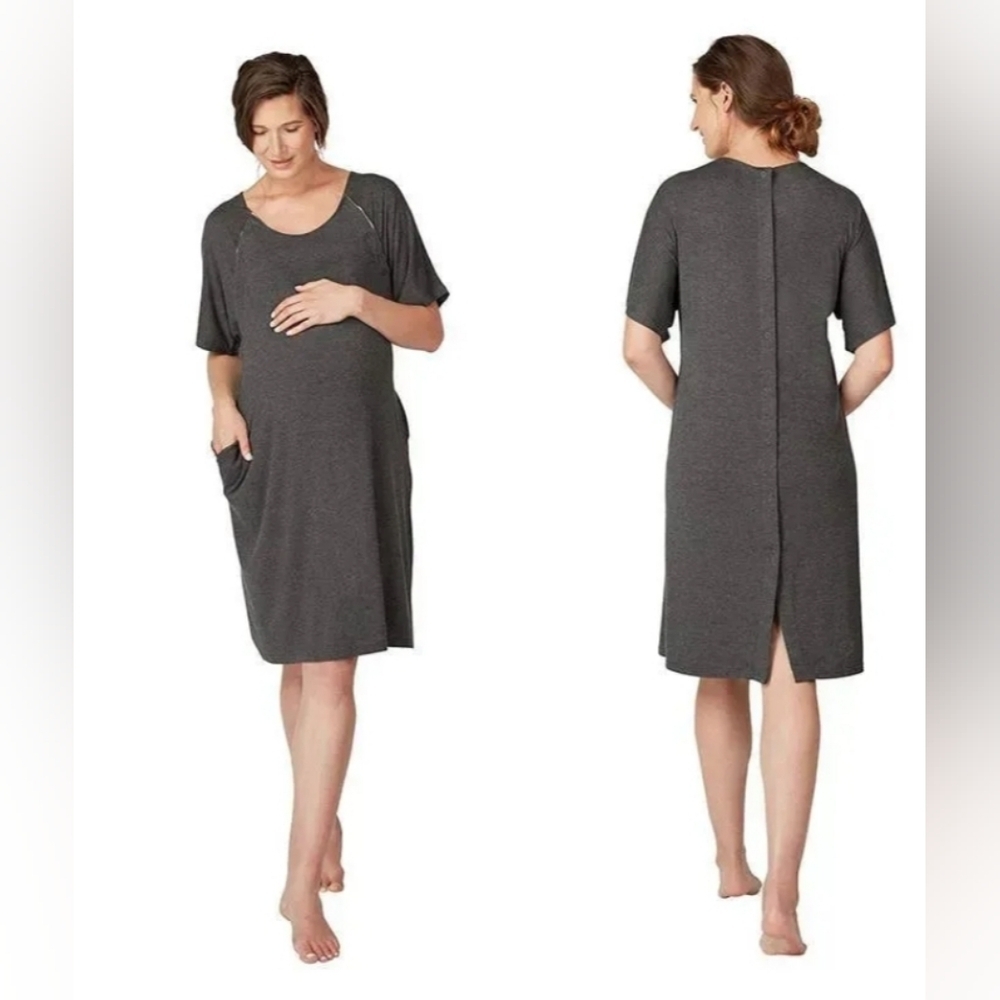 Frida Mom Delivery and Nursing Gown One size